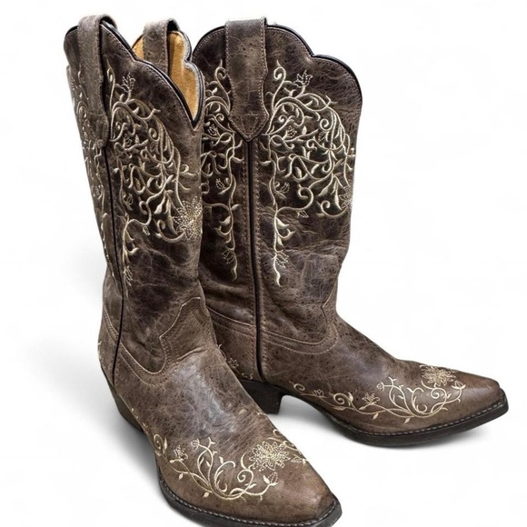 Laredo Shoes - Laredo Dan Post No More Drama Red Womens Western Boots 3125